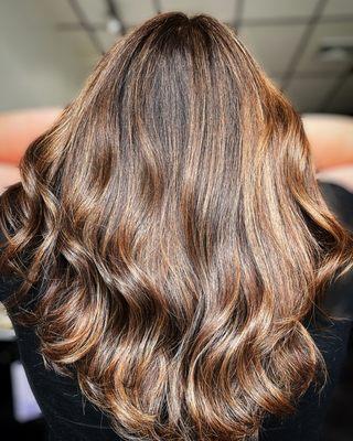 Dimensional brunette