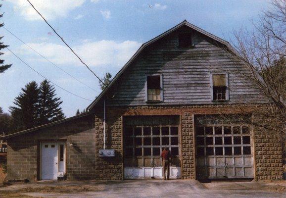 The current home of Pendragon was once a garage!  Now an intimate, well loved performance space, we have come a long way!