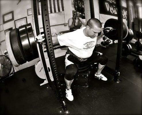 Box Squat @ 365 pounds