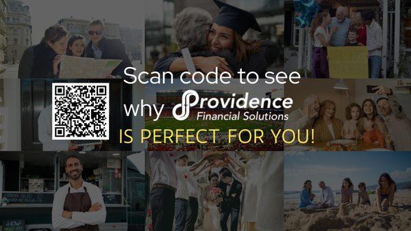 Scan code with your mobile camera to watch a video of how we help our clients