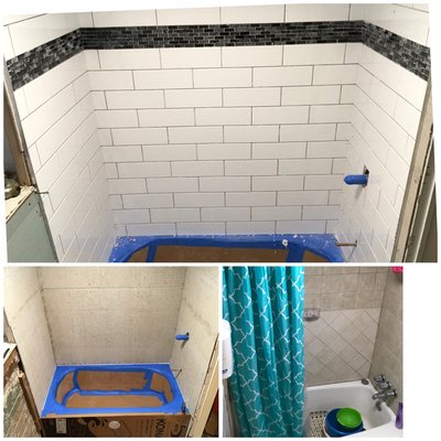 Bathroom remodel