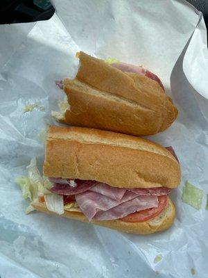 Italian grinder....yum