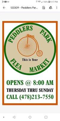 Peddlers Park Flea Market