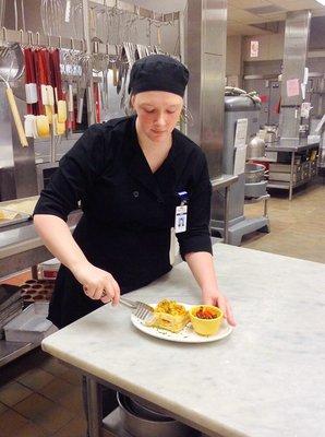 Our students are beyond talented when putting together breakfasts, lunches and delicious snacks at the New Market Deli