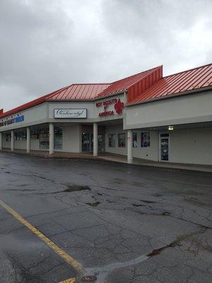 Entrance to the Scout Shop