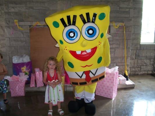 Birthday Party Character rental for a special little girls birthday!!!