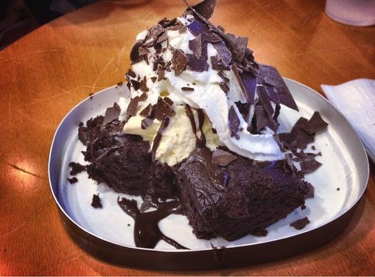 Cold stone chocolate lava meltdown ice cream! Yummy!