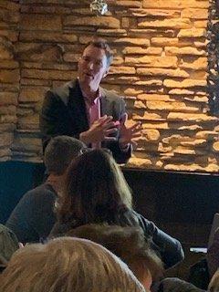 Greenwich Bay Wealth  Management President/Financial Consultant Jim Joly presented "Social Security, Retirement and 2020 Tax Updates".