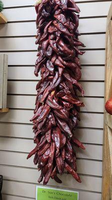 Dried peppers