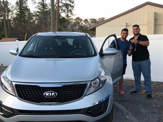 Happy Customer - 15' Kia Sportage