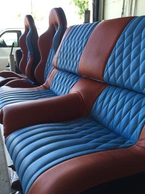 Custom Car Leather Upholstery