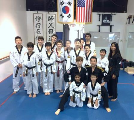 Black Belt Rank Test March 2015