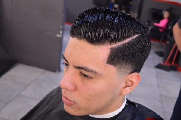 Haircut done by barber Beto