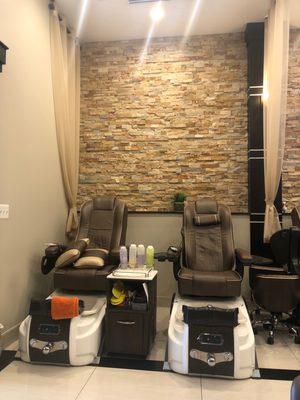 Pedicure area