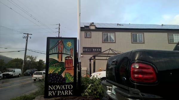 Novato RV park, A safe place to stay, when exploring the North Bay area.