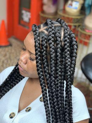 Jumbo braids