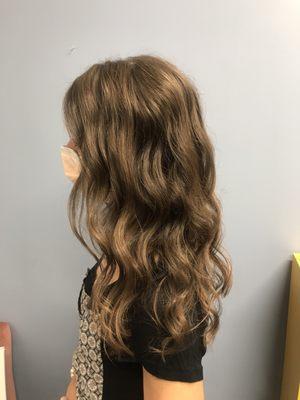 My mermaid blowout!