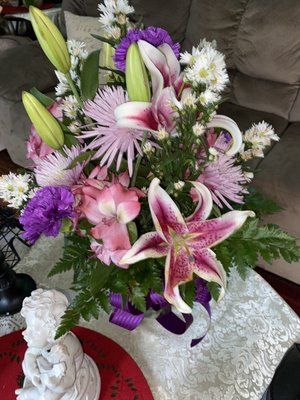 Another gorgeous arrangement for my Aunt Diane!