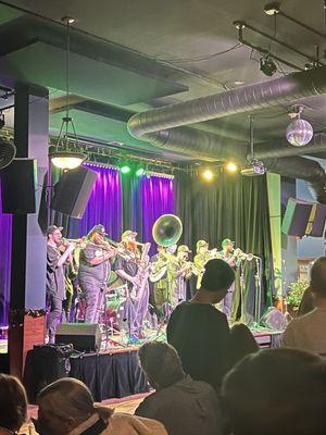 Brass Band for Mardi Gras Celebration!