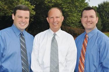 From Left to Right: Dr. Turner Hull, Dr. James Hull and Dr. Grant Coleman.