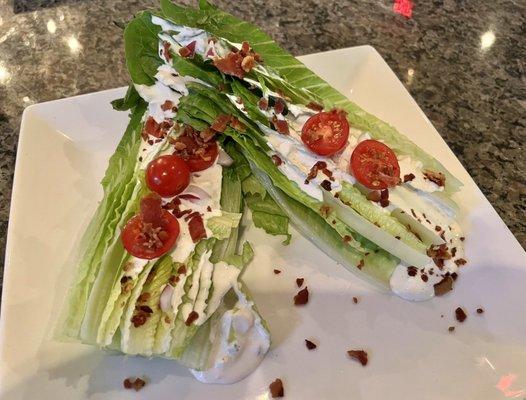 Romaine lettuce wedge