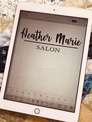 Salon name