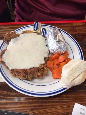 Hand breaded Chicken Fried Steak