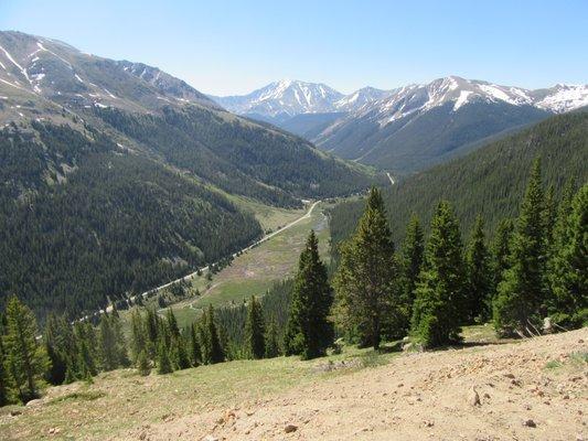 Independance Pass, Colorado - 12-day Motorcycle Tour of the Mountain Giants