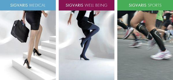 Now carrying Sigvaris Compression stockings.