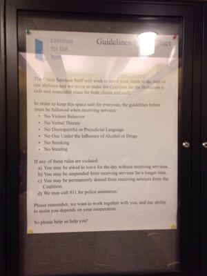 Guidelines for Conduct