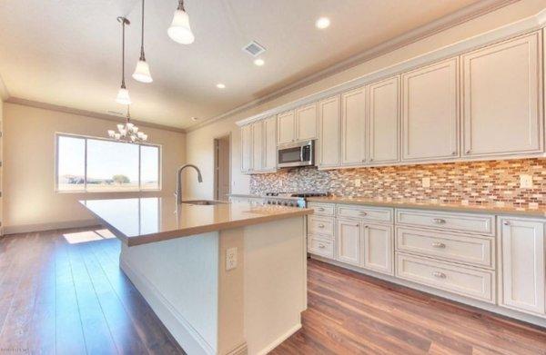 Kitchen and dinning area in new construction  9415 E Summer Prairie Rd, Prescott Valley, AZ 86315 $499,988