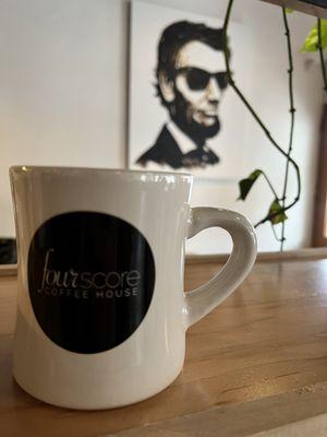 Fourscore coffee mug 2.17.2014