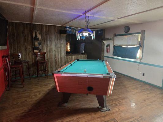 Pool room