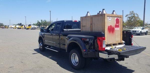 Pallet Move Pickup Truck