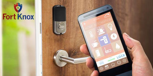 Smart Home Automation allows you to control your home from your phone.