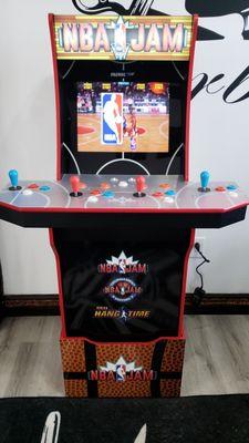 Play NBA Jam while you wait for your turn! Up to 4 players!!