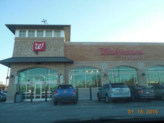 from 95th street, spacious, new Walgreens, replacing the one on 95th and Melvina