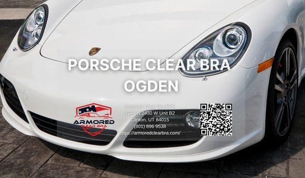 Porsche clear bra - Ogden