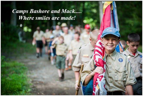 Camp Bashore - Boy Scout Camp.