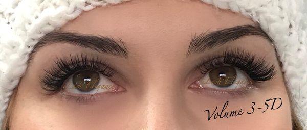 Volume lashes 3-5D