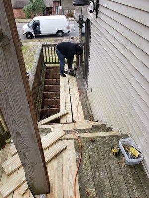 Deck repair