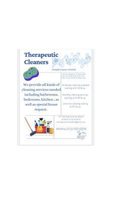 Therapeutic Cleaners