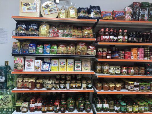 Imported Eastern European foods