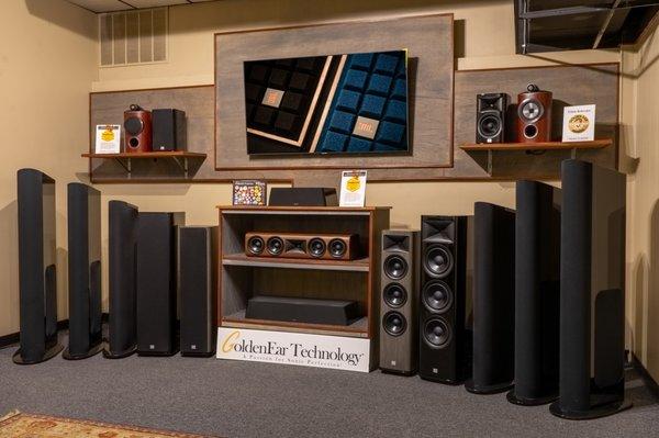 GoldenEar and JBL HDI Display