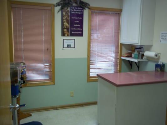 One of our four exam rooms.