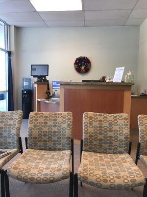 Comfortable waiting room