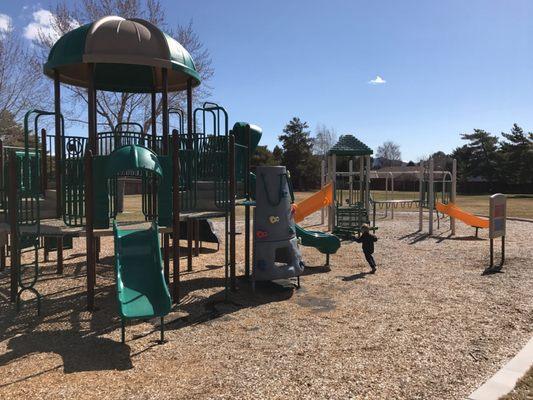 Small park with a nice playground.