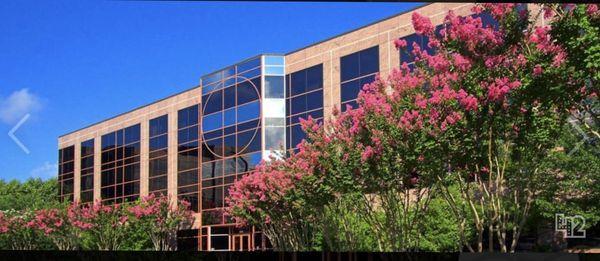 Exterior of office building.