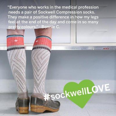 We carry Sockwell compression socks!