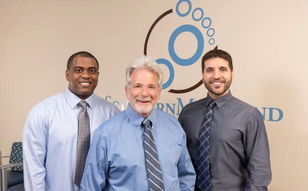 Dr. Justin Pointer, Dr. Larry Hotchkiss, Dr. Joseph DiStefano